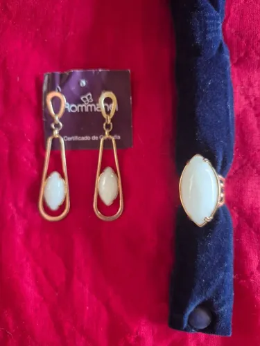 Kit Anel + Par de Brincos Rommanel