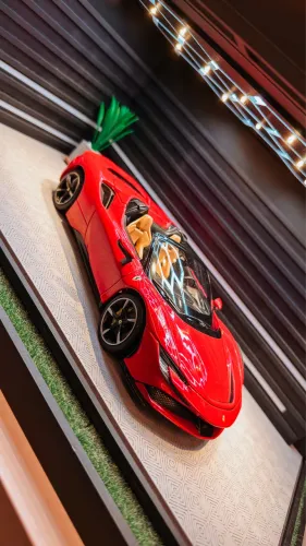 Miniatura Ferrari SF90 Spider 1:18 c/cx
