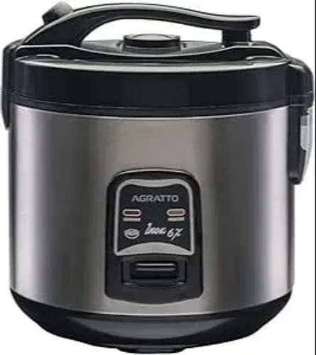 PANELA ELÉTRICA DE ARROZ INOX PA 10X AGRATTO Dividimos Em Até 10x Sem Juros