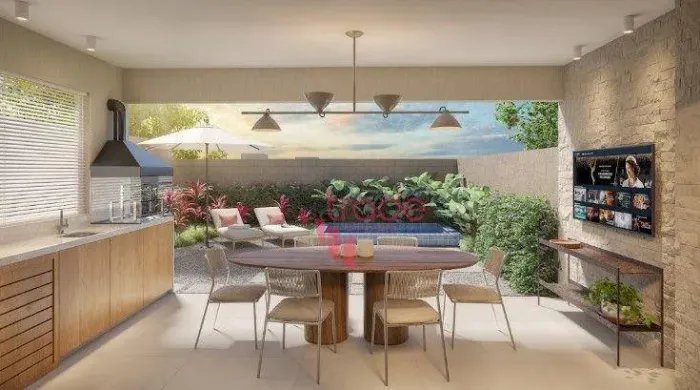 Casa com 3 dormitórios à venda, 105 m² por R$ 827.000,00 - Loteamento Terras de Florença -