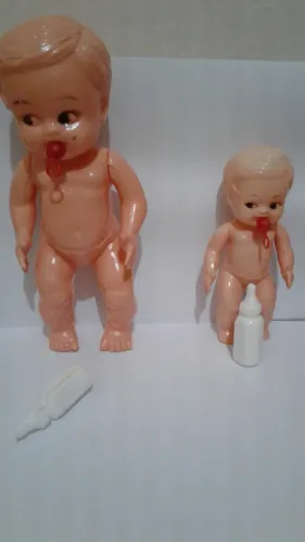 Lote de boneco antigo Plastico Bolha Roclasil anos 80