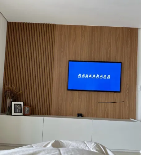 Painel de Tv desmontado