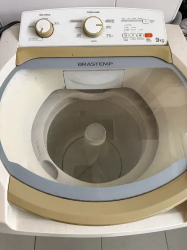 Máquina de lavar branca 9kg Brastemp