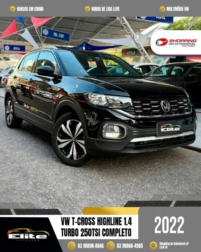Volkswagen T-Cross Highline 1.4 TSI Flex 16V 5P AUT 2022
