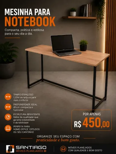Mesinha para notebook