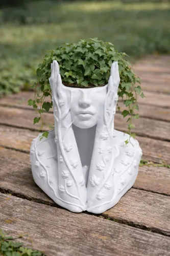 Vaso decorativo escultura