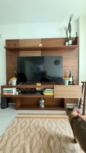 Rack com painel 