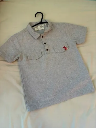 Camisa polo infantil Alphabeto