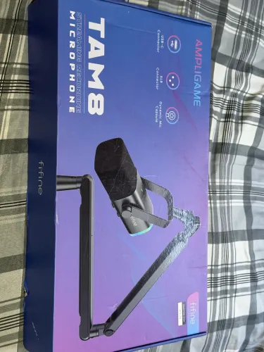 Microfone Gamer Streaming TAM8