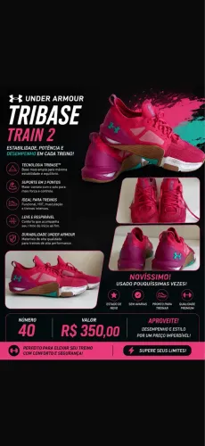 Tênis Under Armour tribase regin 