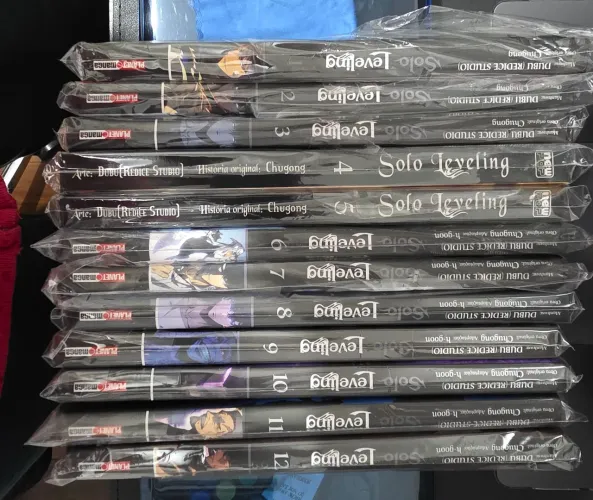 Lote Manhwa Solo Leveling Vol 1 Ao 10 (Edições Panini + NewPOP)