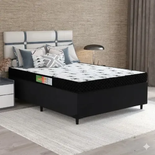 Conjunto Box Casal D20 (138x188) - Pronta Entrega - Direto da Loja