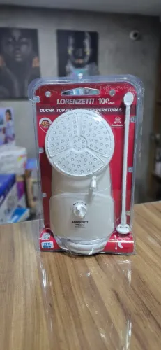 Ducha Lorenzetti Top Jet, 127V, Branco | Multitemperaturas, 5500W