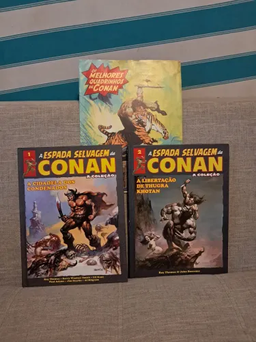 1 e 2 Espada Selvagem de Conan Panini