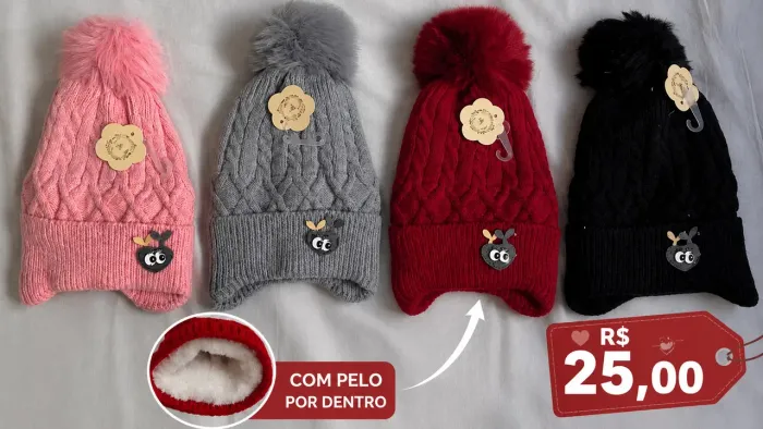 Touca infantil