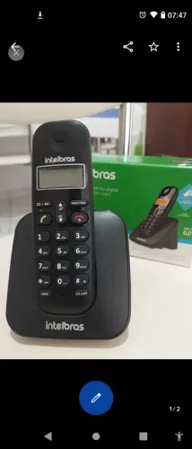 Telefone sem Fio Intelbras - TS 3110 visor luminoso - com Identificador de Chamadas