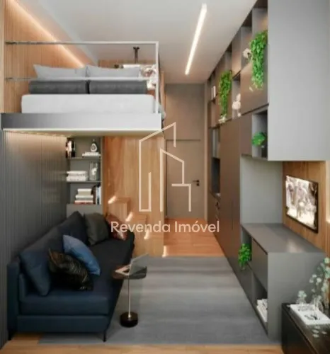 Condominio Alto Paraíso by You na Vila Mariana, Studio de 26m² com mezanino, sem vaga.