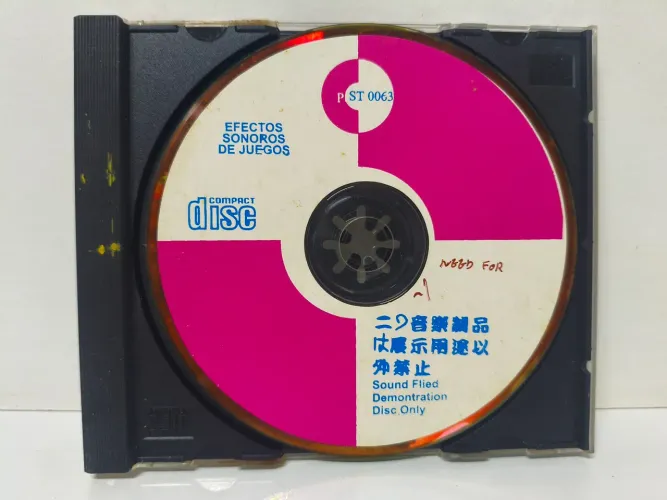 Ps1 jogo raro teste de som