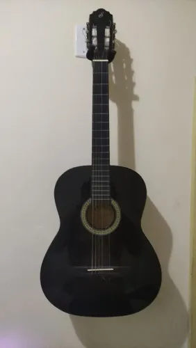 Violão Giannini Preto Nylon / Aço 