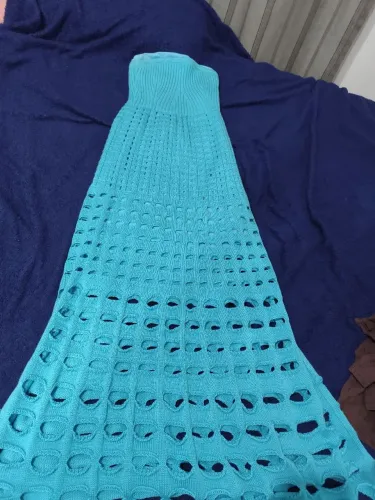 Vestido de tricô