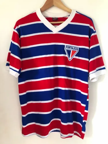 Camisa retrô do Fortaleza 100% algodão