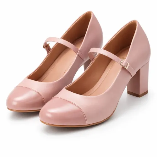 Sapato Feminino modelo Boneca Nude