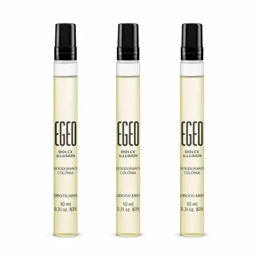 3Und 60% Off Egeo Dolce Illusion 10ml lançamento Boticário