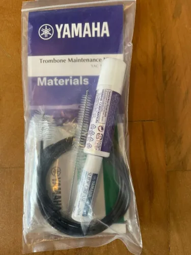 Kit Limpeza Para Trombone Yamaha Sl-m Com 5 Produtos