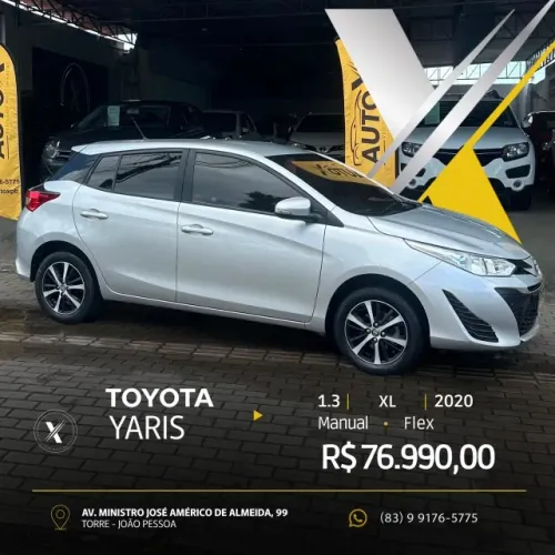 Toyota Yaris XL Live 1.3 Flex 16V 5P MEC 2020