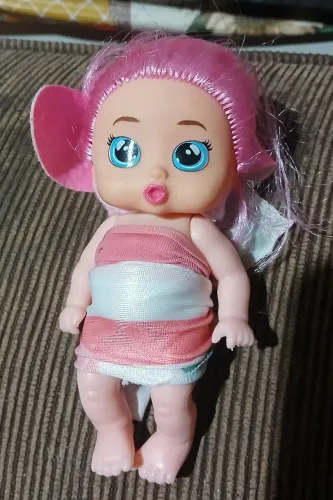 Boneca fada ela fala e chora 