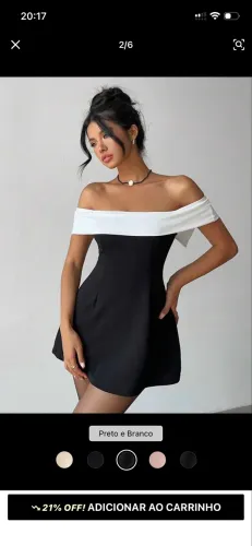 vestido com laco