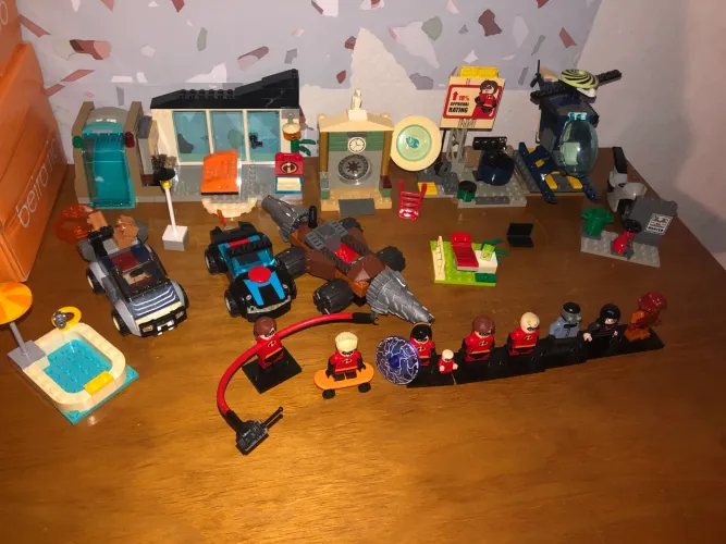 Coleção Lego Os Incríveis 