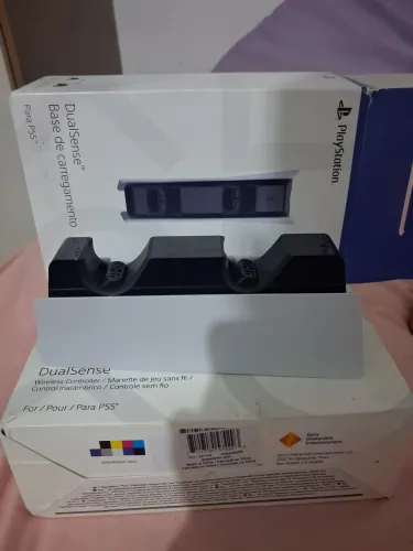 Base de caregado de controle PlayStation 5