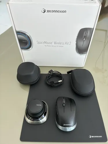 Mouse - Sem fio - 3Dconnexion SpaceMouse Wireless