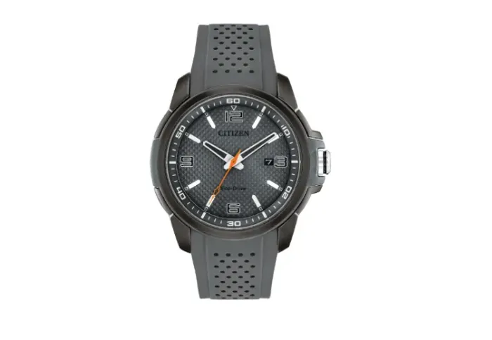 Relógio masculino Citizen Sport Casual Weekender Eco Drive em aço inoxidável, 44 mm