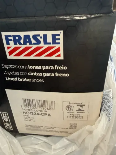 Lona freio tambor Honda