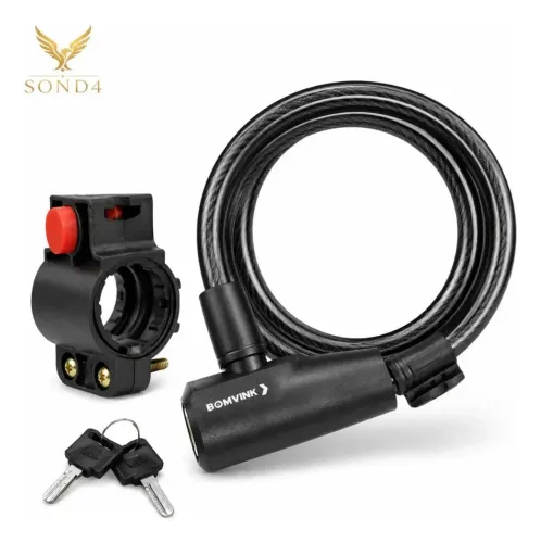 Cadeado para moto e bicicleta