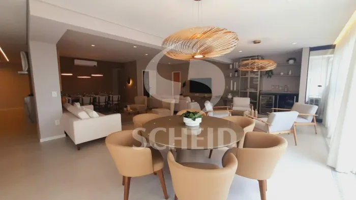 Apartamento decorado e mobiliado para venda - 3 suítes - 196m² - 4 vagas - Chácara Santo A
