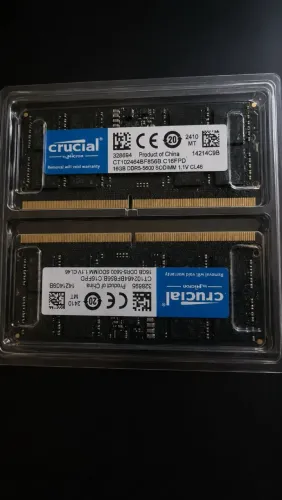 Memória ram notebook ddr4 2*16