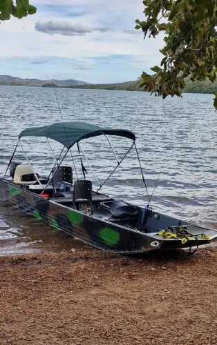 Barco dobrável multirao + Carretinha/Engate emplacado