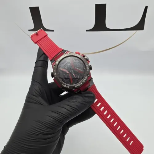 RELÓGIO MASCULINO BATMANPONTEIRO G-SHOCK - BORRACHA VERMELHA -