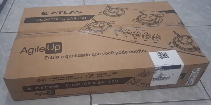 Vendo Cooktop nunca usado, na caixa