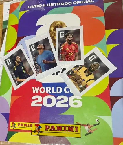 Figurinhas Coca Cola 2026