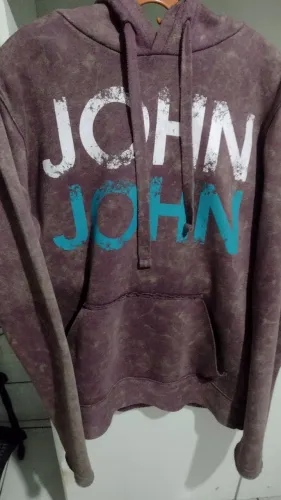 Blusa de moletom ganguru da John John Original 
