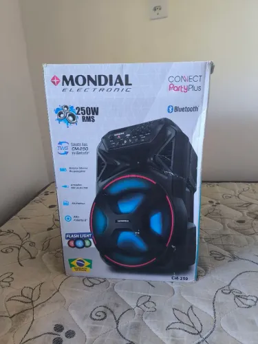 Caixa de Som Mondial Connect Party Plus CM-250 - 250W RMS