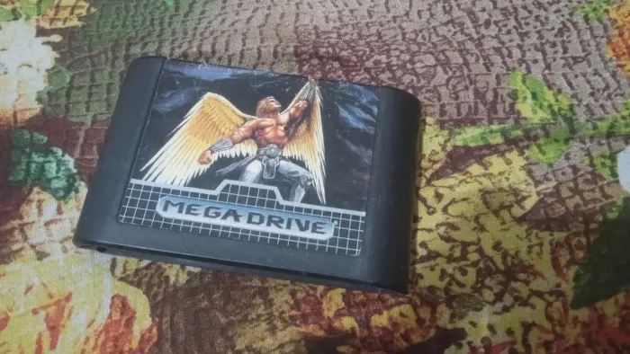 Fita de mega drive gynoug original jogo raro