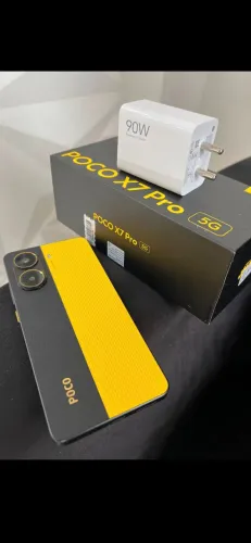 Smartphone POCO X7 Pro 256gb 8GB ram Carregador 90w