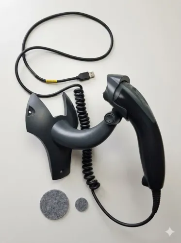Leitor de Código de Barras Honeywell Voyager 1200g (Com Suporte)