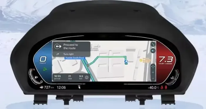 painel digital TFT BMW F30/F32 Com CARPLAY