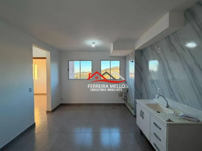 Apartamento com 2 dormitórios para alugar, 38 m² por R$ 1.805,00/mês - Laranjeiras - Caiei